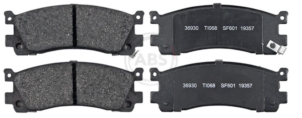 Brake Pad Set, disc brake 36930