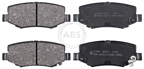 Brake Pad Set, disc brake 37698