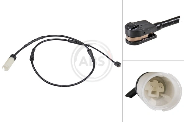 Warning Contact, brake pad wear 39698