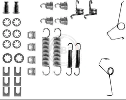 Accessory Kit, brake shoes 0686Q