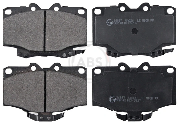 Brake Pad Set, disc brake 36887