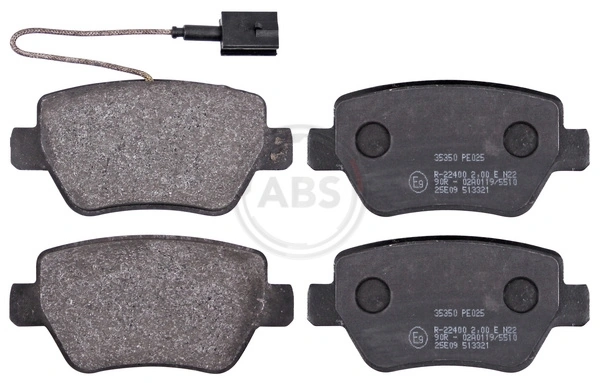 Brake Pad Set, disc brake 35350