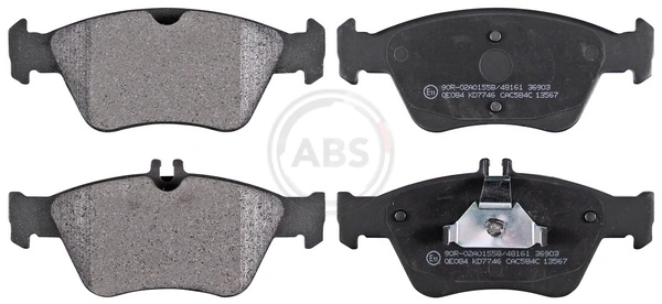 Brake Pad Set, disc brake 36903
