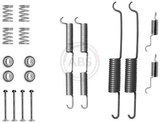 Accessory Kit, brake shoes 0727Q