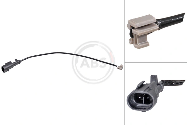 Warning Contact, brake pad wear 39912