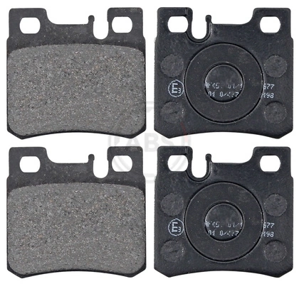 Brake Pad Set, disc brake 36687