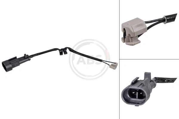 Warning Contact, brake pad wear 39713