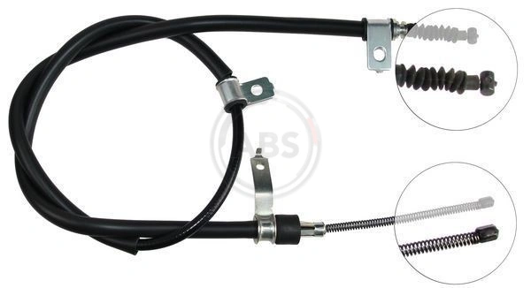 Cable Pull, parking brake K10458