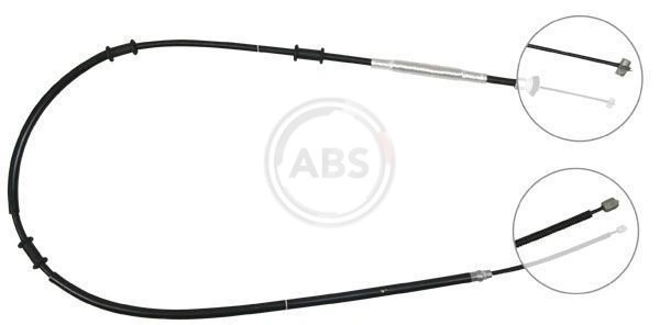 Cable Pull, parking brake K13016