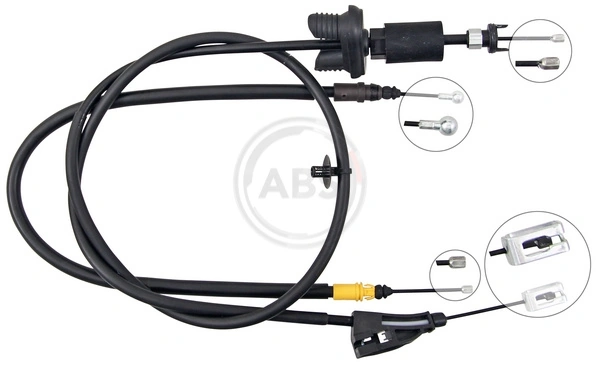 Cable Pull, parking brake K18041