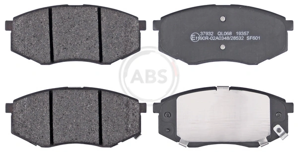 Brake Pad Set, disc brake 37932