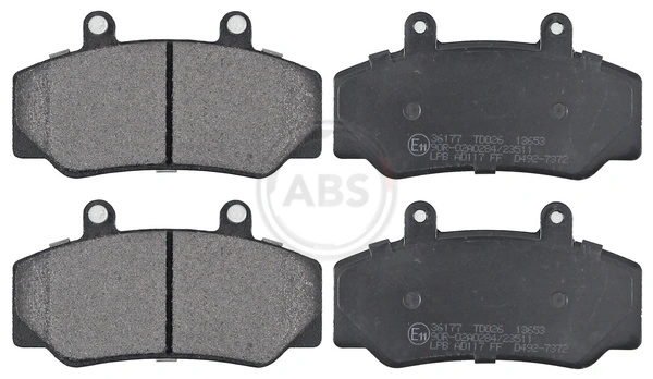 Brake Pad Set, disc brake 36177