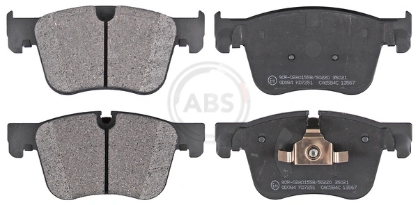 Brake Pad Set, disc brake 35021