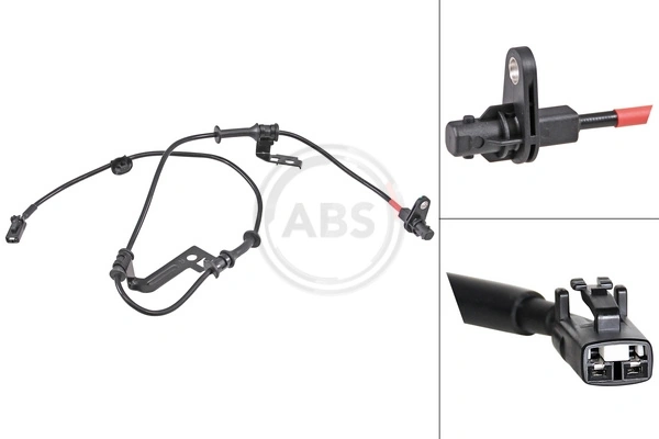 Sensor, wheel speed 31987