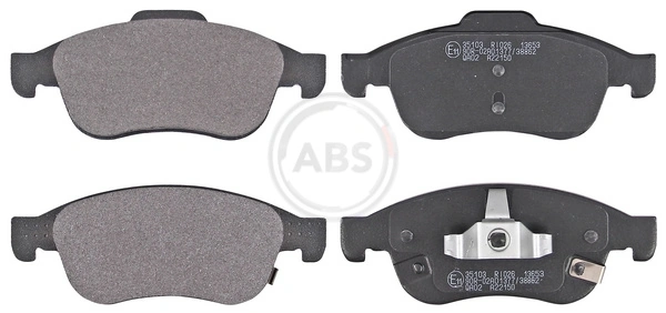 Brake Pad Set, disc brake 35103