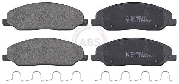 Brake Pad Set, disc brake 37662