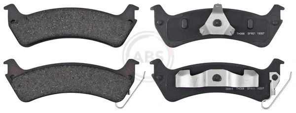 Brake Pad Set, disc brake 38664