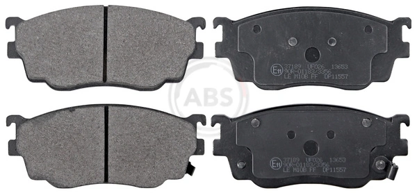 Brake Pad Set, disc brake 37189