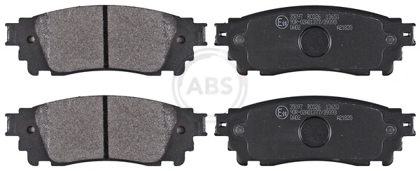 Brake Pad Set, disc brake 35097