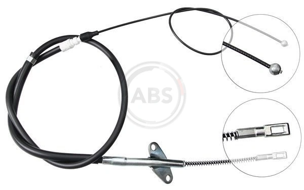 Cable Pull, parking brake K11317