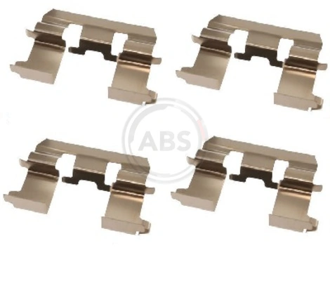 Accessory Kit, disc brake pad 1281Q