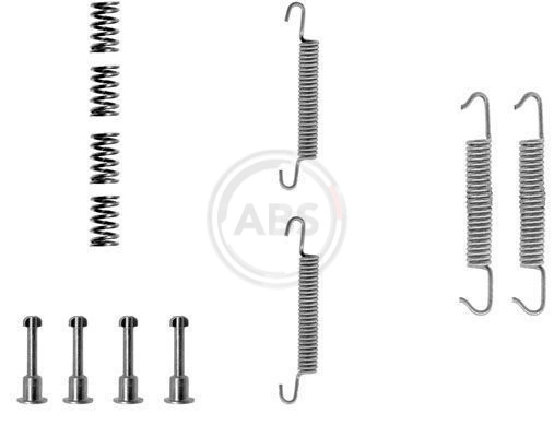 Accessory Kit, parking brake shoes 0621Q