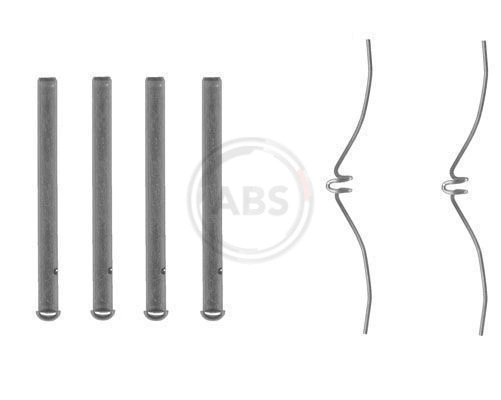 Accessory Kit, disc brake pad 1061Q