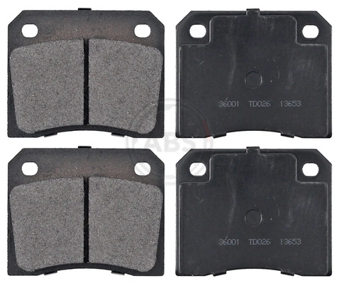 Brake Pad Set, disc brake 36001