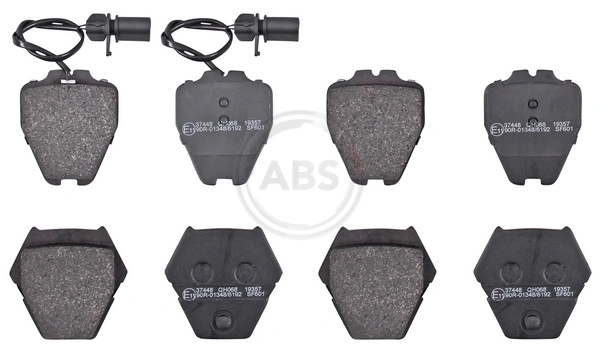 Brake Pad Set, disc brake 37448