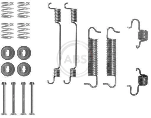 Accessory Kit, brake shoes 0780Q