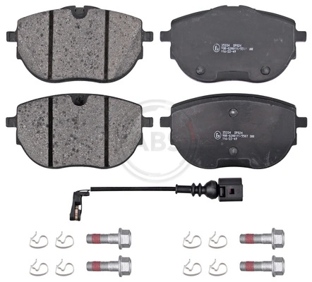 Brake Pad Set, disc brake 35334