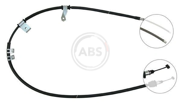 Cable Pull, parking brake K19168