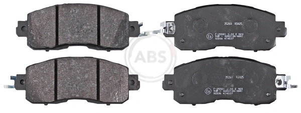Brake Pad Set, disc brake 35260