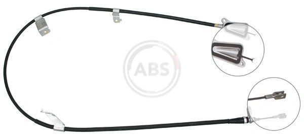 Cable Pull, parking brake K19788