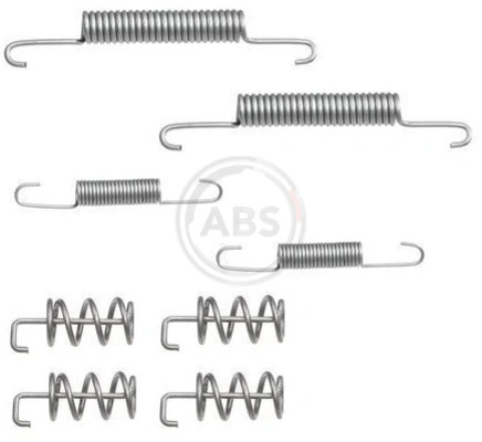 Accessory Kit, parking brake shoes 0831Q
