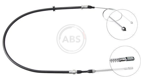 Cable Pull, parking brake K12058