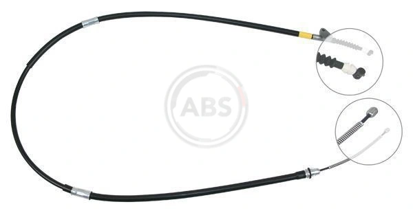 Cable Pull, parking brake K15957