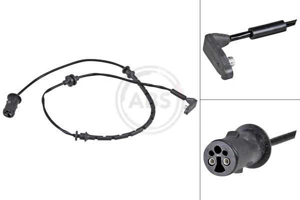 Warning Contact, brake pad wear 39583