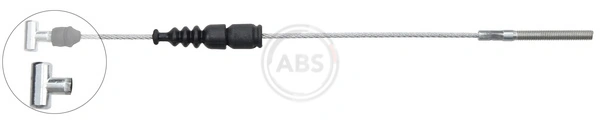 Cable Pull, parking brake K12881