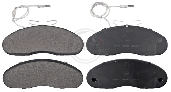 Brake Pad Set, disc brake 36877