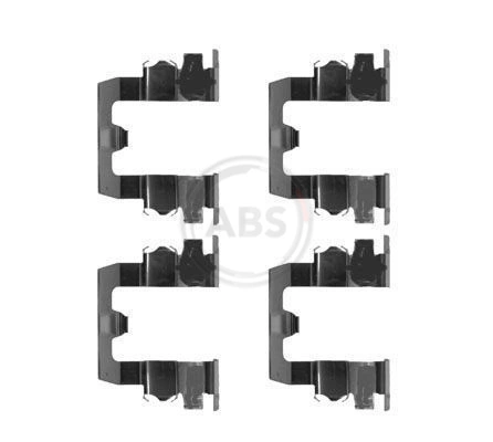 Accessory Kit, disc brake pad 1095Q