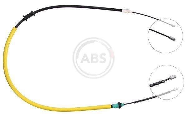 Cable Pull, parking brake K15627
