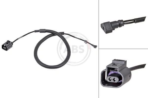 Warning Contact, brake pad wear 39427