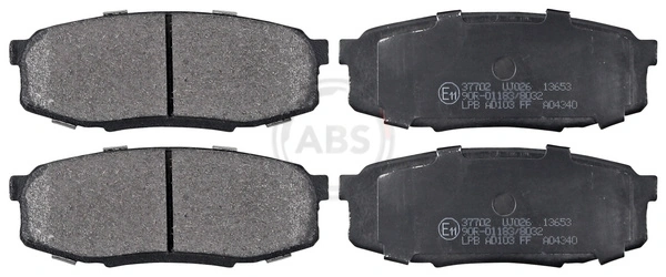 Brake Pad Set, disc brake 37702