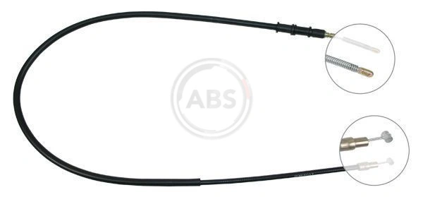 Cable Pull, parking brake K13407