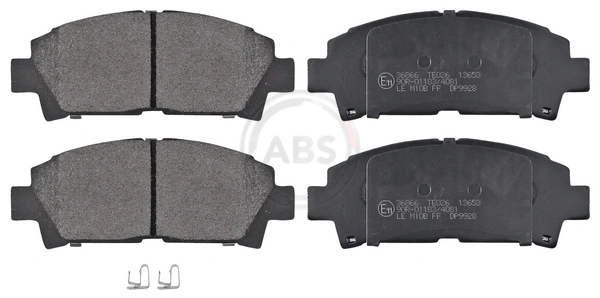 Brake Pad Set, disc brake 36866