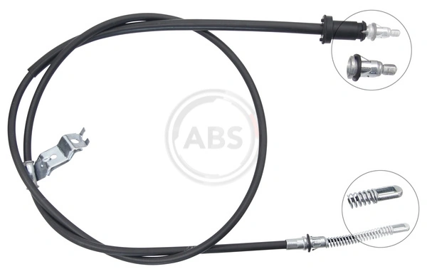 Cable Pull, parking brake K12104