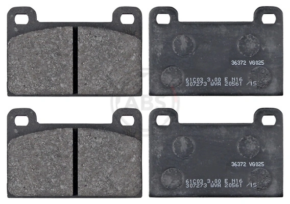Brake Pad Set, disc brake 36372