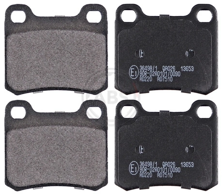 Brake Pad Set, disc brake 36498/1