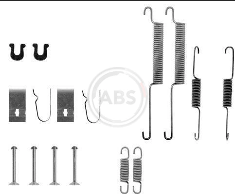 Accessory Kit, brake shoes 0668Q